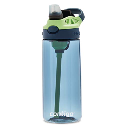 Contigo Kids Water Bottle with AUTOSPOUT Straw, 14oz, 2 Pack T2542