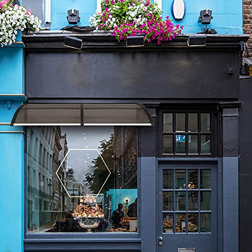 VINGLI Window Awning Door Canopy Exterior 30" x 40" Polycarbonate Cover V876