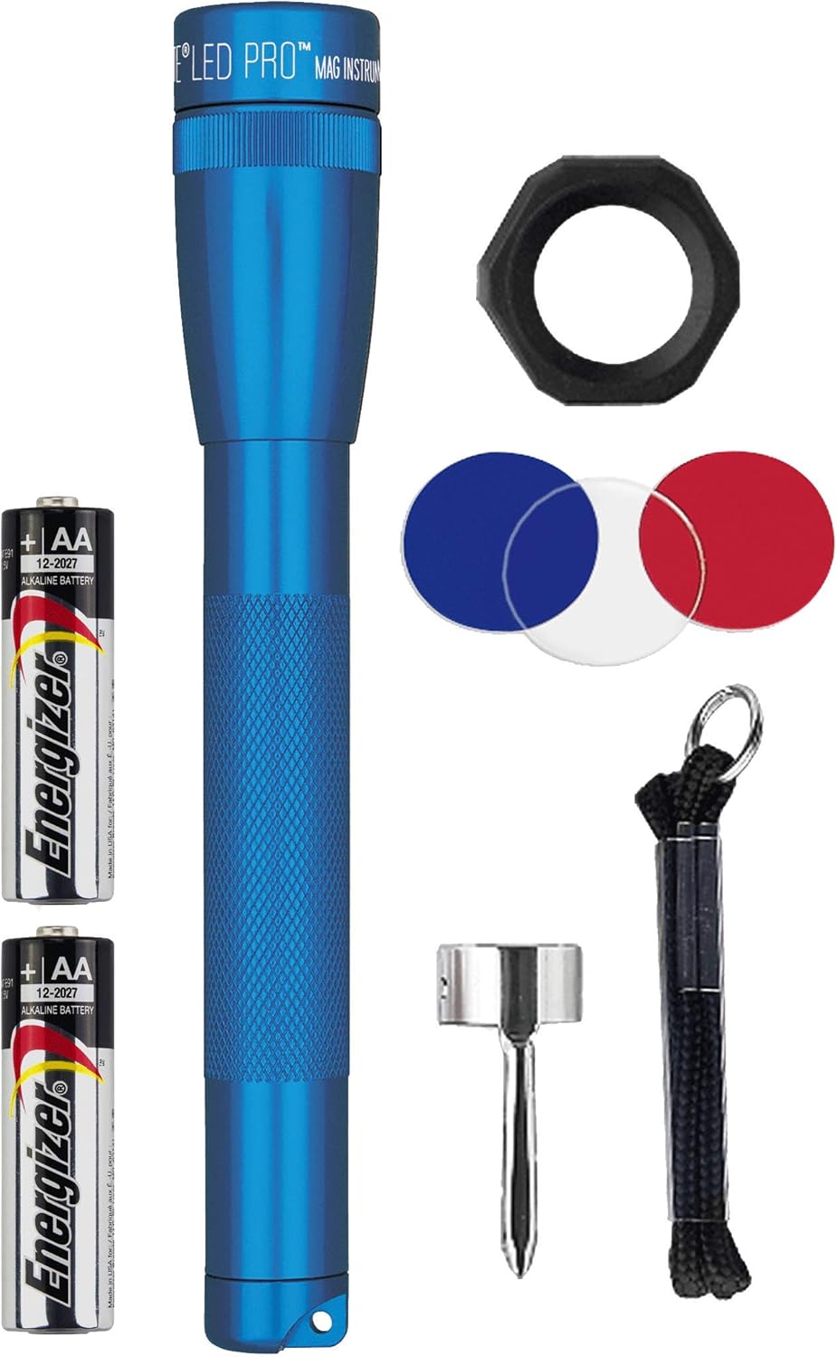 Maglite SP2P01C Mini LED 2 Cell AA Pro Flashlight Black O375897