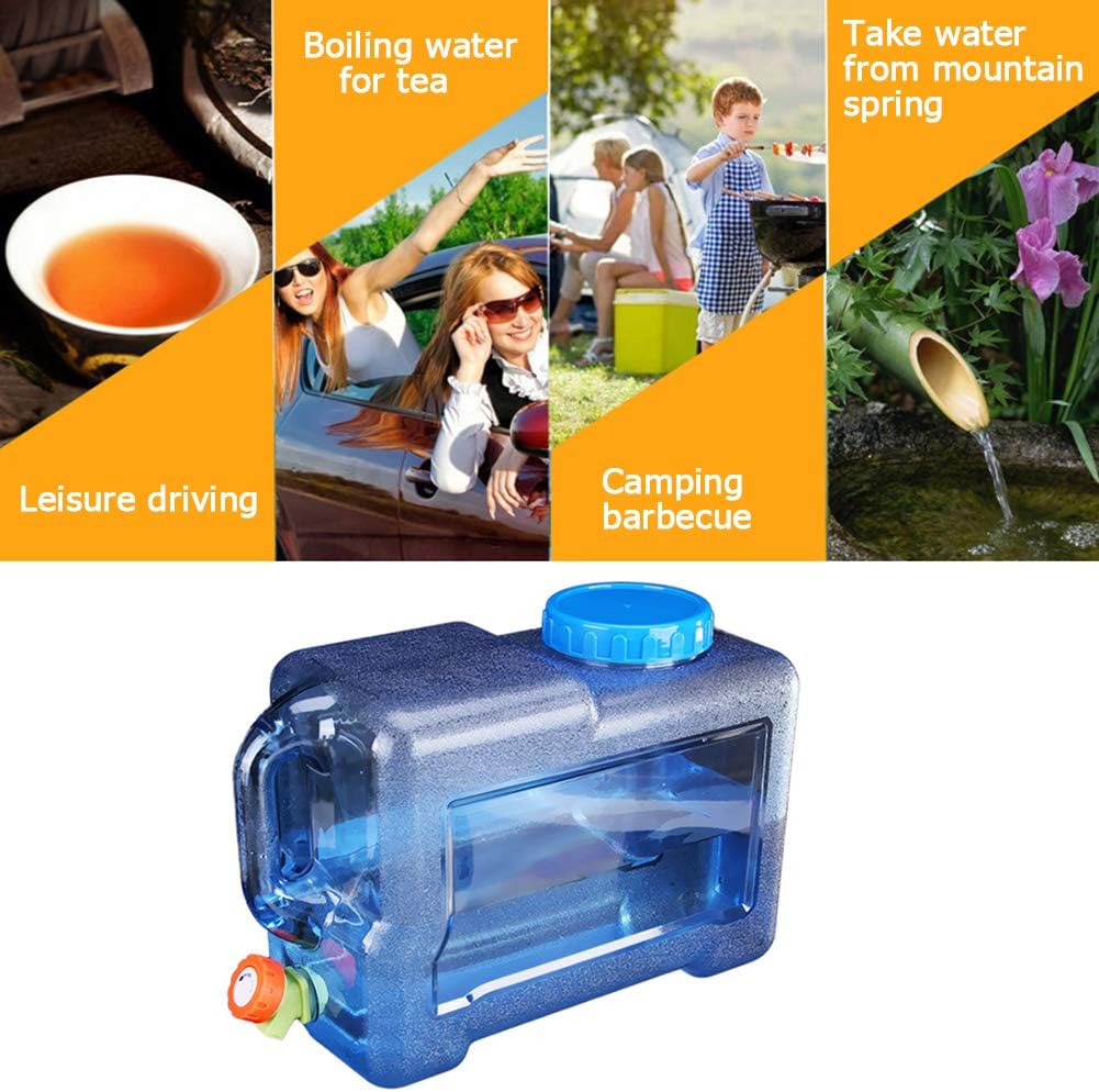 Orgone Water Storage Container with Faucet for Camping N5045