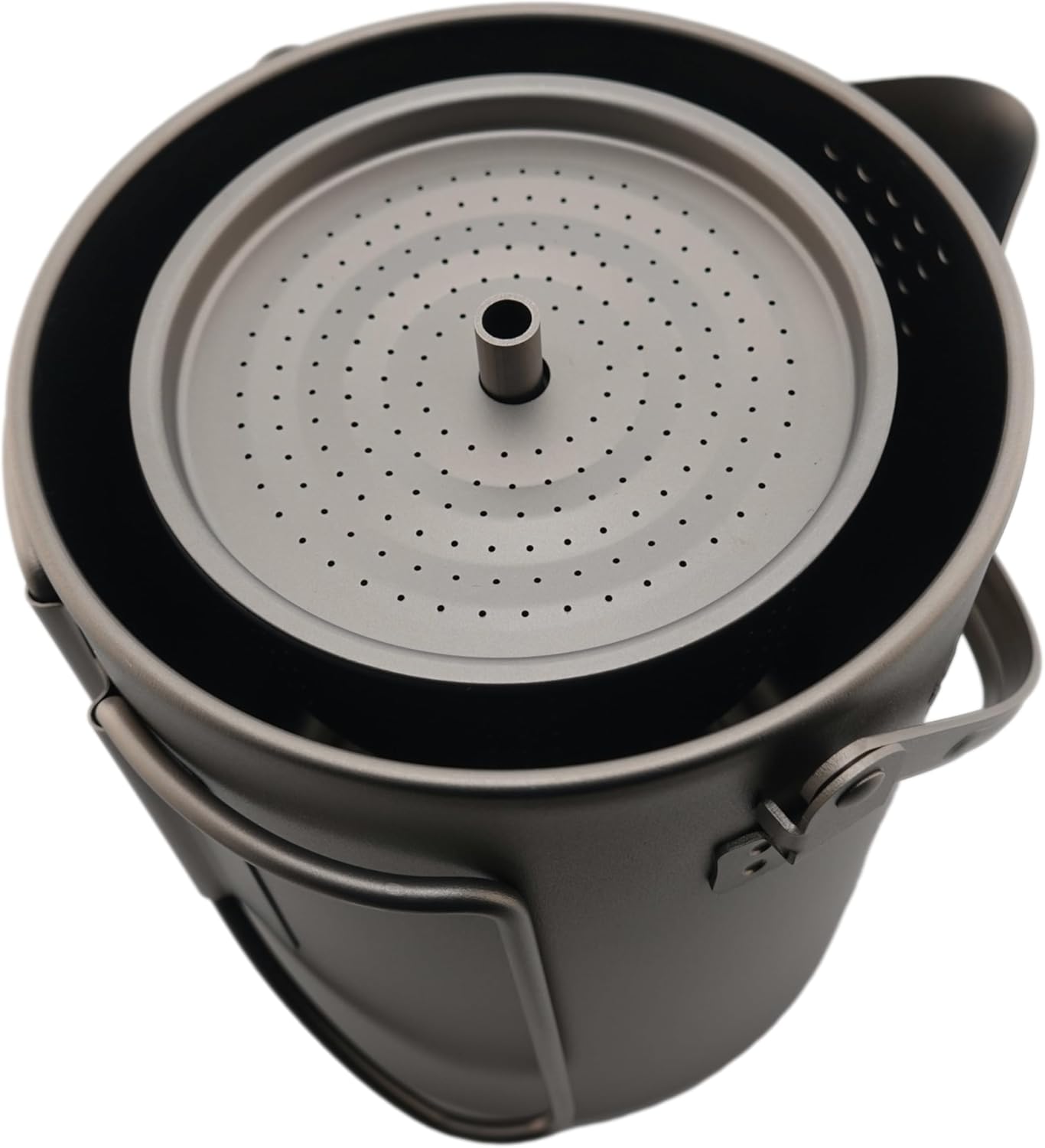 Valtcan Titanium Percolator Coffee Maker 1.5L Camping Kettle N5089