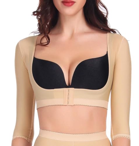 Arm Shapewear Post Surgical Slimmer Compression Sleeves Posture Corrector Tops Arm Sleeves for Women