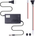 24V 2A Rapid Battery Charger (3-Pin XLR Connector) for GoGo Mobility Scooter，Drive Medical，ShopRider, Ezip，Pride Mobility，Jazzy Power Chair