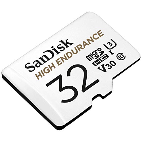 SanDisk 256GB High Endurance Video microSDXC Card with Adapter for Dash Cam and Home Monitoring R675442