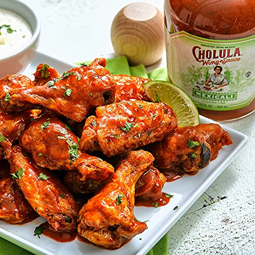 Cholula Caliente Wing Sauce, 12 fl oz, Pack of 2 E55497