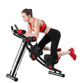 ab Machine, ab Workout Equipment for Home Gym, Height Adjustable ab Trainer, Foldable Fitness Equipment.