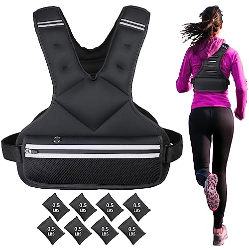 JoyPlus Adjustable Weight Vest, Sport Running Weighted Vest, Strength Training Weight Vest, Weighted Vest Workout Equipment