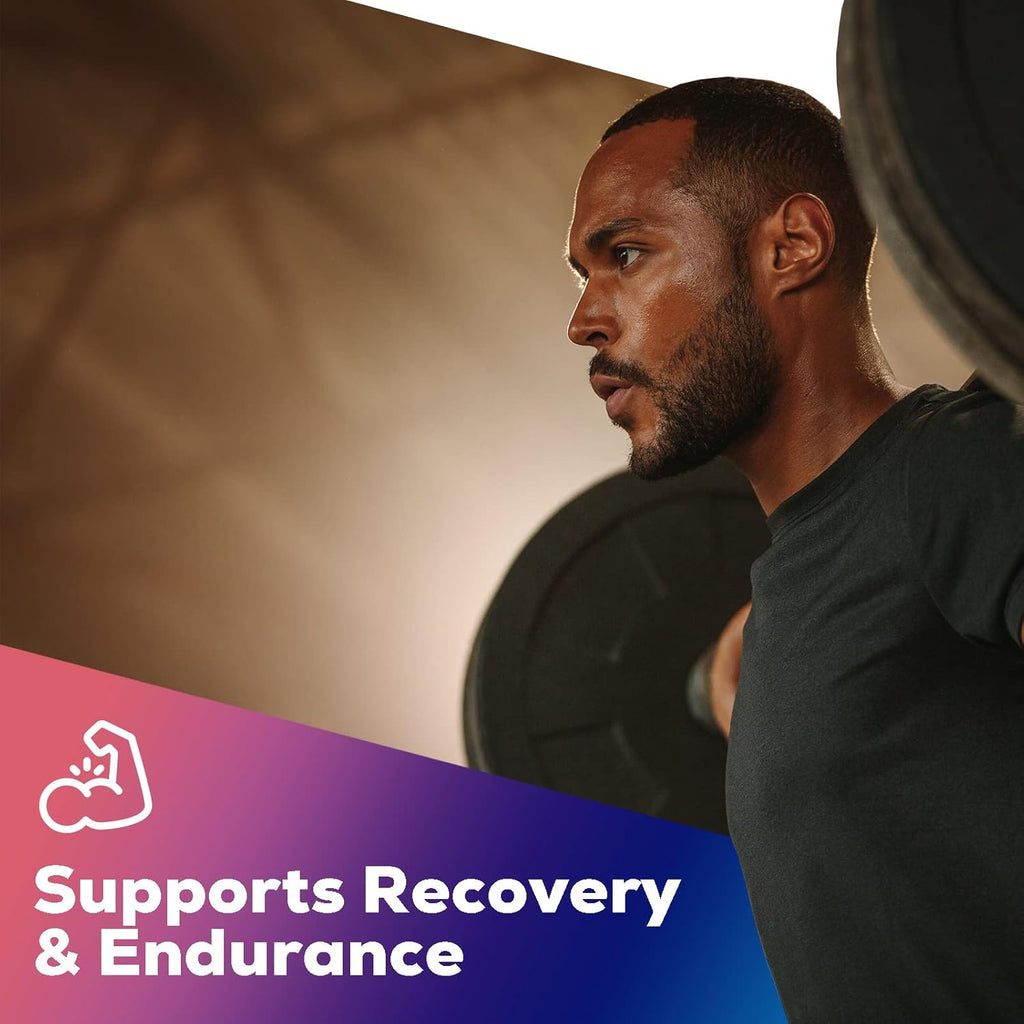 Amino Muscle Recovery Powder with BCAAs - Post Workout Drink for Men & Women - Watermelon, 45 Servings F526172