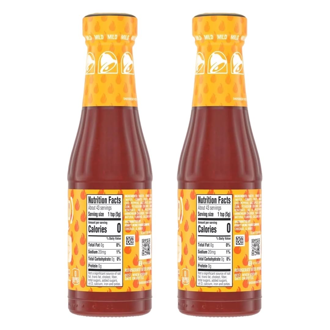 Taco Bell Mild Sauce 2 Pack 7.5 oz P564174