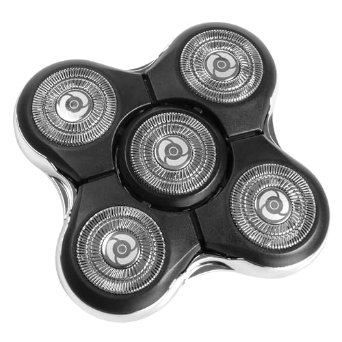 Bundle of Remington Balder Pro Head Shavers for Bald Men, Cordless Skull Shaver, 100% Waterproof for Wet & Dry Shaving, Black + Balder Pro Head Rotary Shaver Head Replacement Assembly