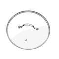 Antrader Tempered Glass Lid,9.5Inch Cookware Glass Replacement Lid For Any Skillet/Frying Pan/Pot (Interior Diameter: 9.39inch, Exterior Diameter: 9.92inch)