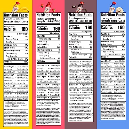 Premier Protein Strawberry Liquid Protein Shake, 11.5 Fl Oz (Pack of 12) V710379