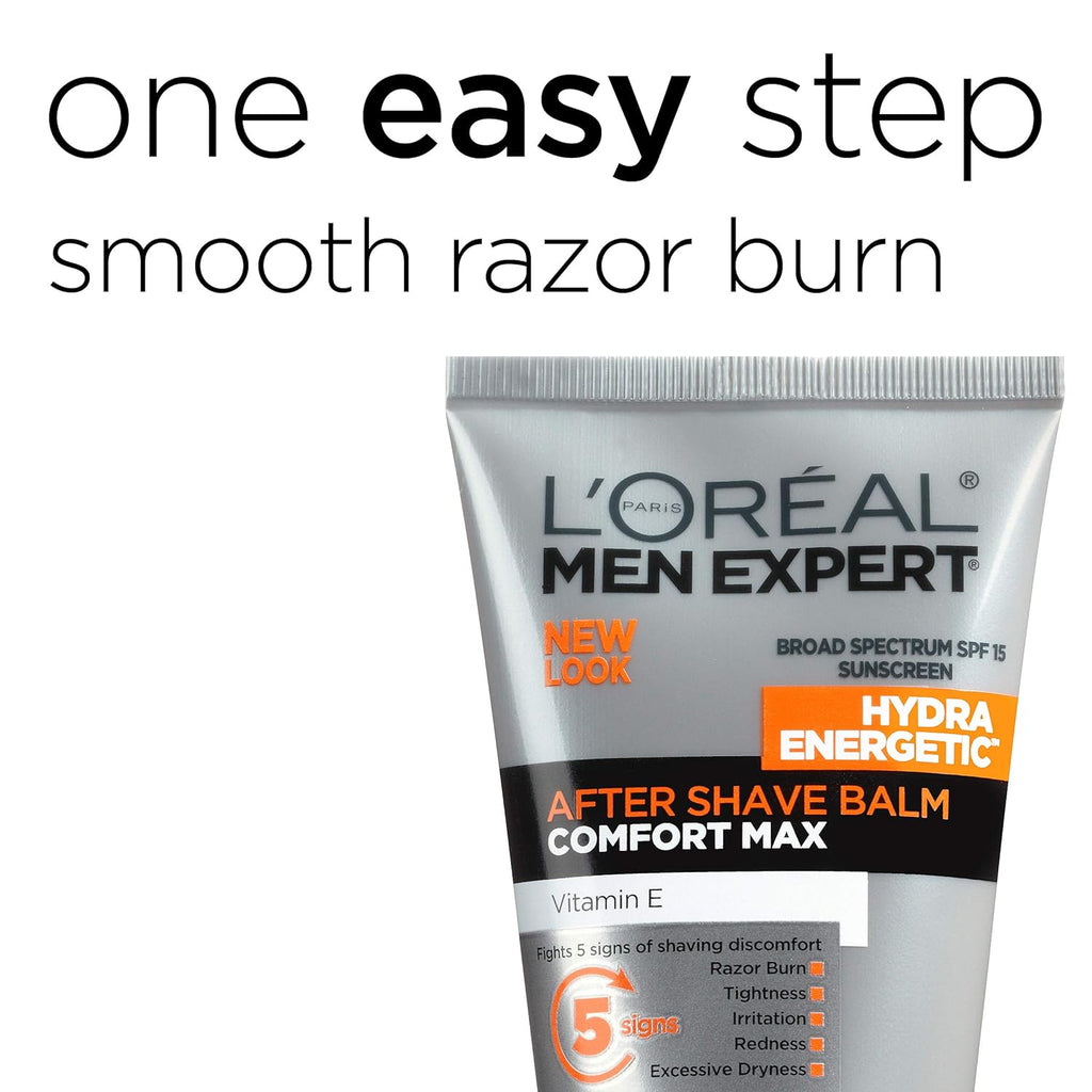 L'Oreal Paris Men Expert Hydra Energetic Aftershave Balm with Vitamin E D481