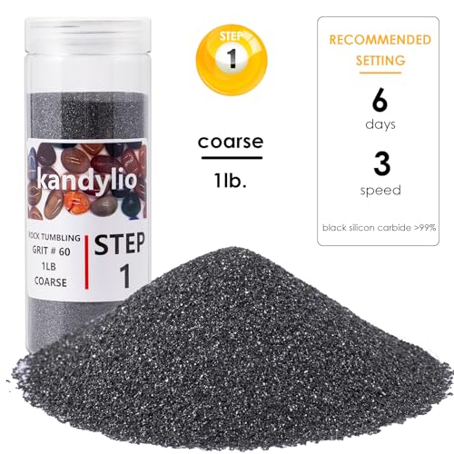 Rock Tumbler Grit Kit 4 Lbs. 4-Step Polish Refill L7259