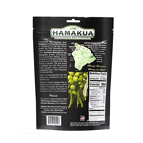 Hamakua Macadamia Nuts Sweet Glazed Coconut Hawaiian Grown Dry Roasted K1428