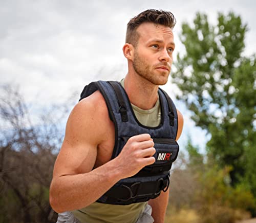 miR Air Flow Weighted Vest with Zipper Option 20lbs - 60lbs C551