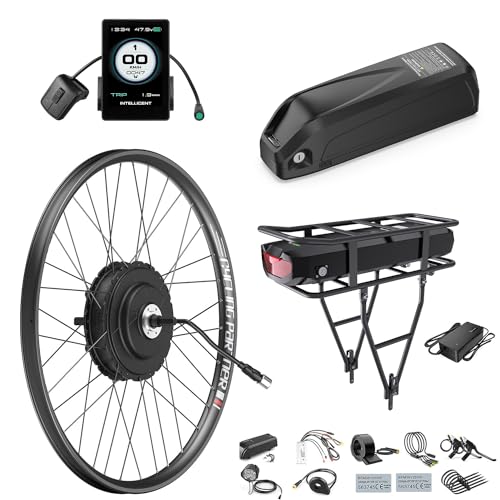 BAFANG 750W Rear Hub Motor : G0900 H640 48V Ebike Conversion Kit for 135 138 142 mm Dropout, 26" 27.5" 700C Bicycle Kit with Optional Battery, Display, PAS Sensor for Electric Bike Rear Wheel