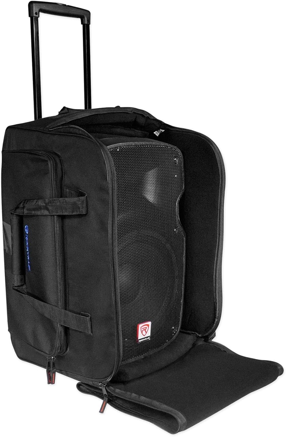 Rockville SB12M Rolling Travel Bag for 12" DJ PA Speakers I971607