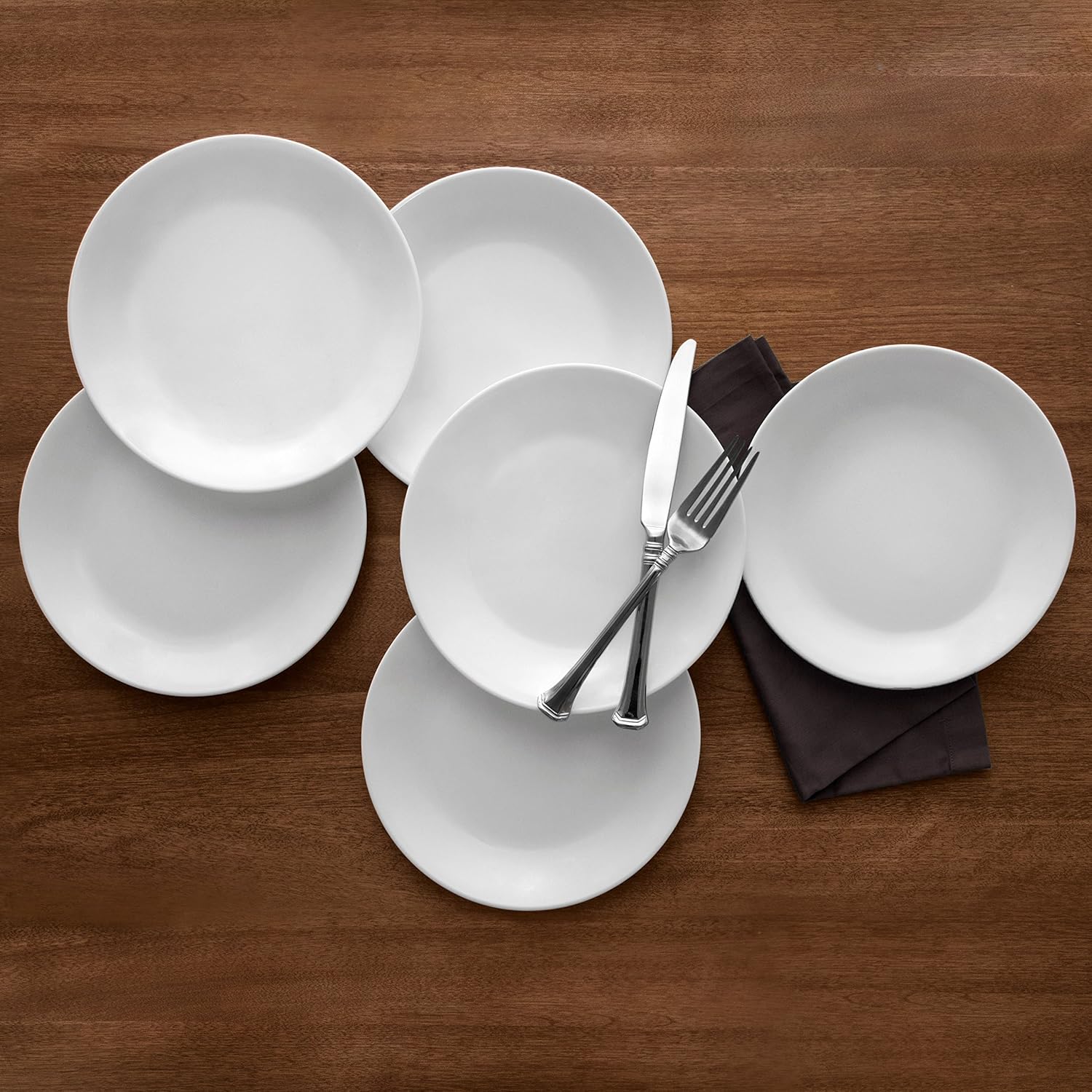 Corelle Vitrelle 18 Piece Glass Dinnerware Set, Service for 6, Chip Resistant T470