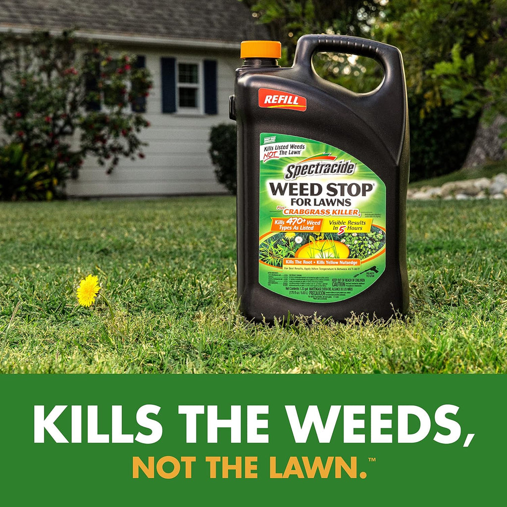 Spectracide Weed Stop For Lawns Plus Crabgrass Killer AccuShot Refill B276771