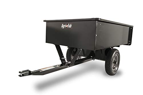 Agri-Fab 52" Lawn Sweeper & 48-Inch Tow Plug Aerator, Black/Orange G417344