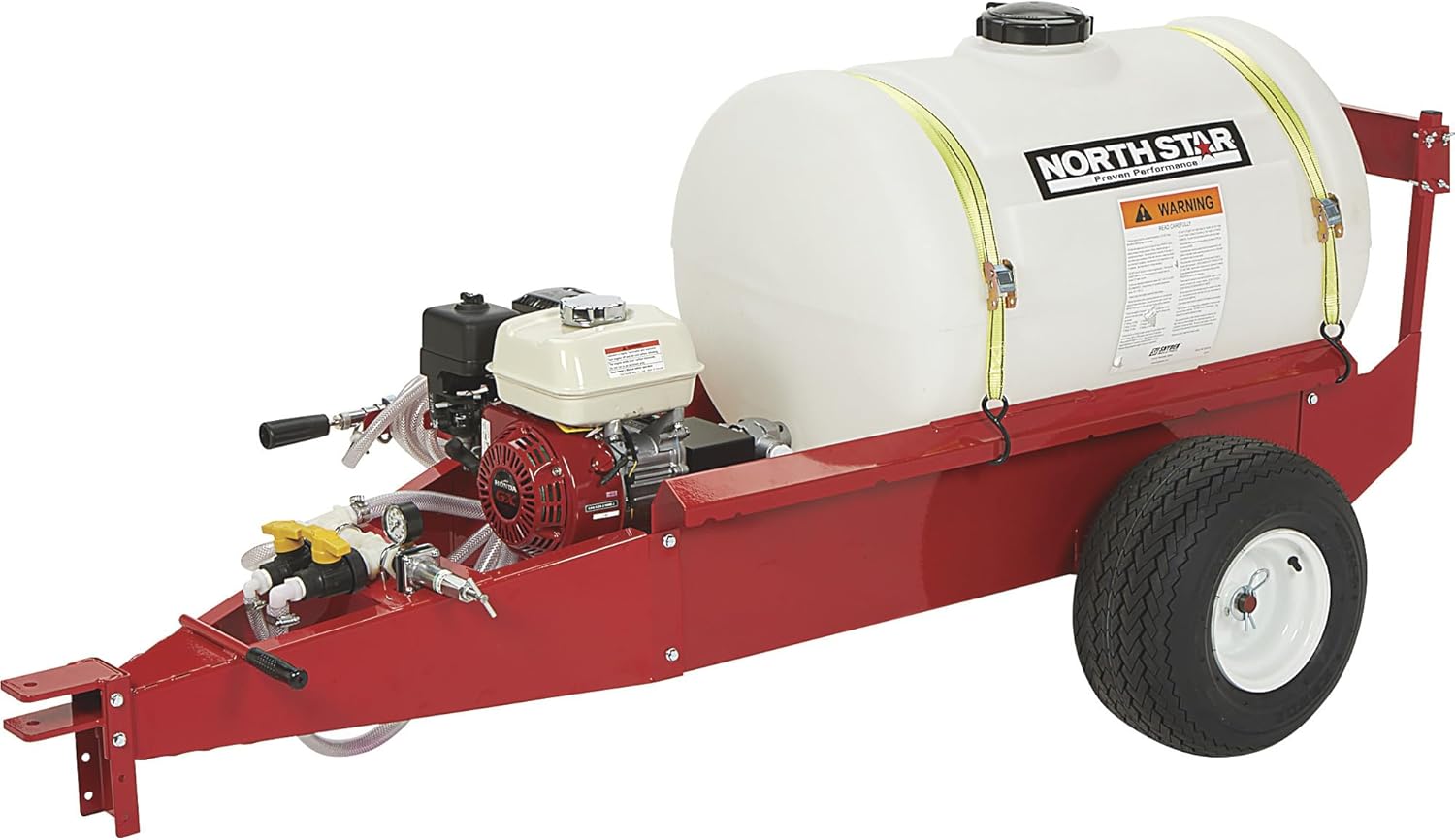 NorthStar Tow-Behind Trailer Sprayer 55-Gallon 7 GPM Honda GX160 A712516