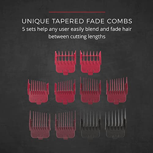 Remington Easy Fade Haircut Kit, Hair Clippers for Men, Black Q383
