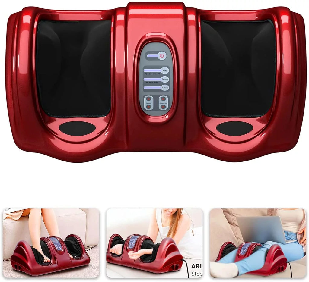 Foot Shiatsu Massager with Remote, 3 Modes for Feet and Calves V6622