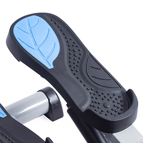 Mini Stepper for Home Exercise with Resistance Bands and LCD Monitor V829113