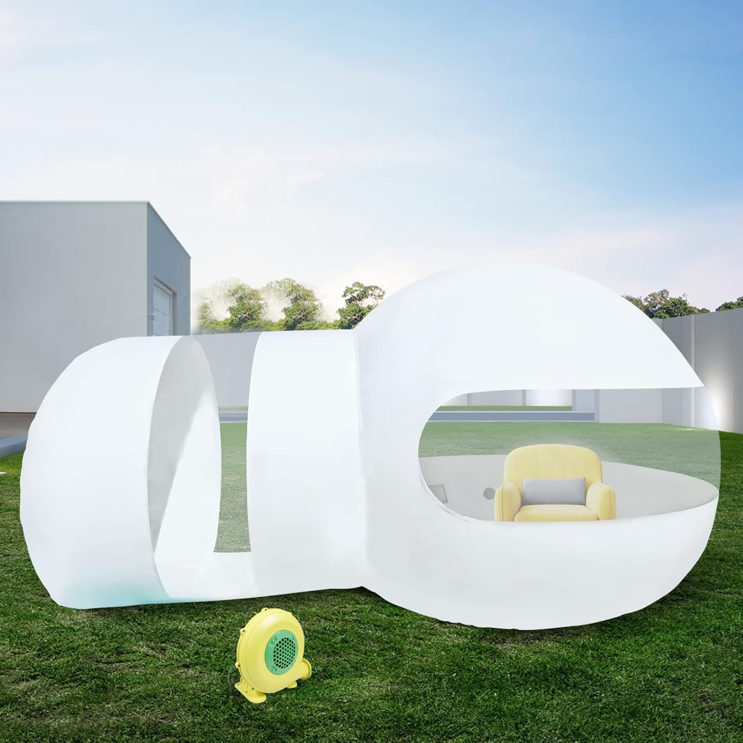 9.8ft Inflatable Bubble Tent for Outdoor Camping Backyard G41953