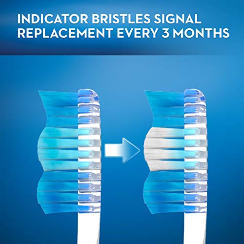Oral-B Indicator Contour Clean Toothbrushes, Medium, 4 Count J191