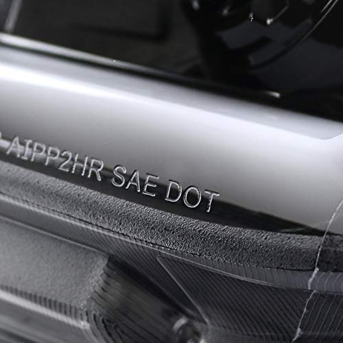 SPEC-D TUNING LED Light Bar Projector Headlights Compatible with 2012-2015 Toyota Tacoma (Pair) I459