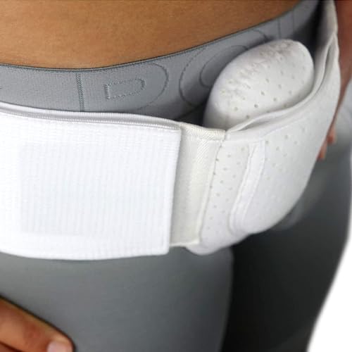 Inguinal Hernia Belt for Men Women, Adjustable Support Truss, 34-44 Inches Z133