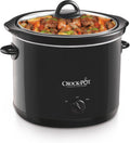 Crock-Pot SCR400-B 4-Quart Manual Slow Cooker, Black
