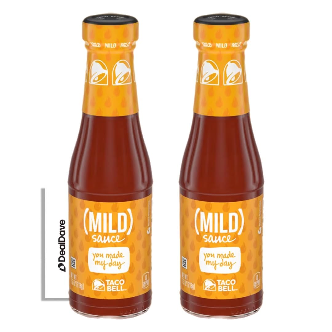 Taco Bell Mild Sauce (2 Pack) 7.5 ouce
