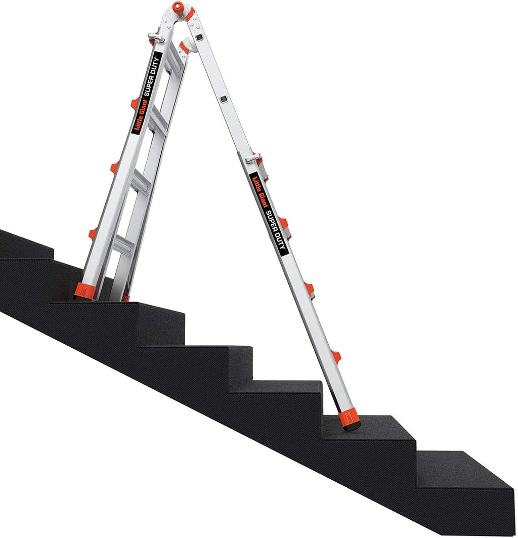 Little Giant Ladders Super Duty M17 17 ft Multi-Position Aluminum Ladder C7259