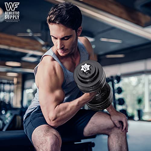 CAPHAUS Adjustable Dumbbells for Home Gym Muscle Building T867