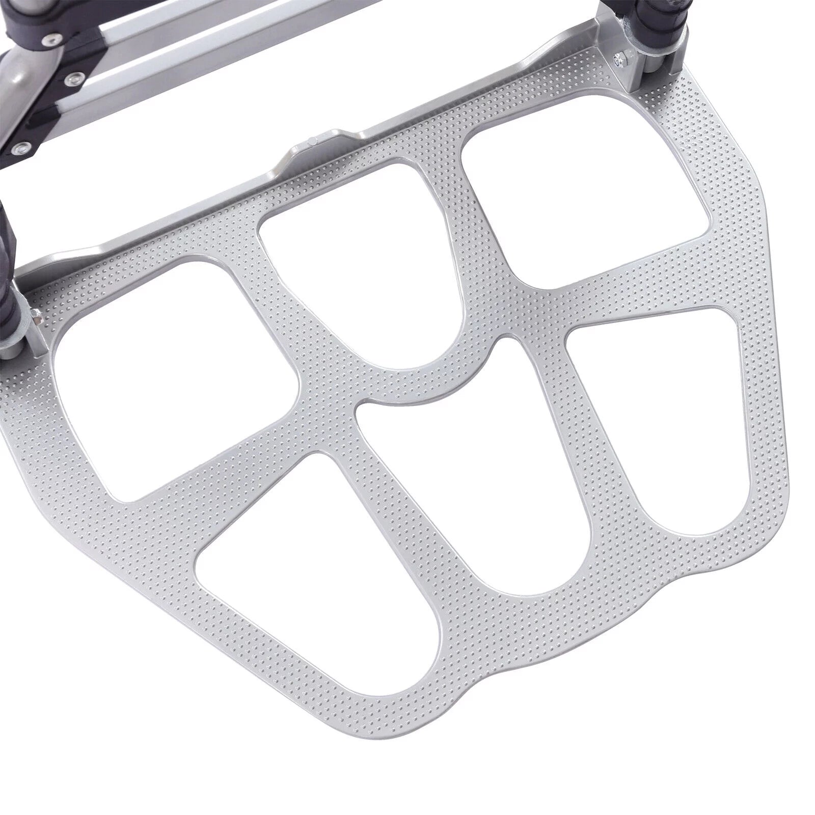 Oukaning Portable Folding Trolley Cart Heavy-Duty Hand Truck 120kg T596467