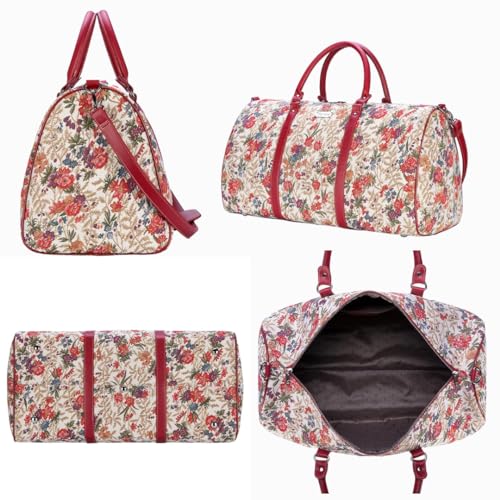 Women Large Duffel Bag Carry-on Weekender Travel Luggage P625