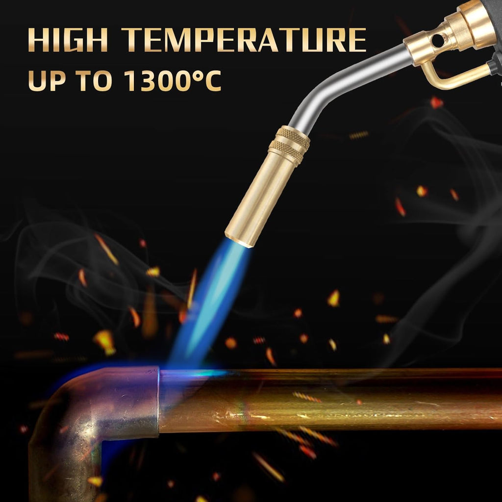 Trigger Start Propane Torch Head with Igniter for Soldering Q50163