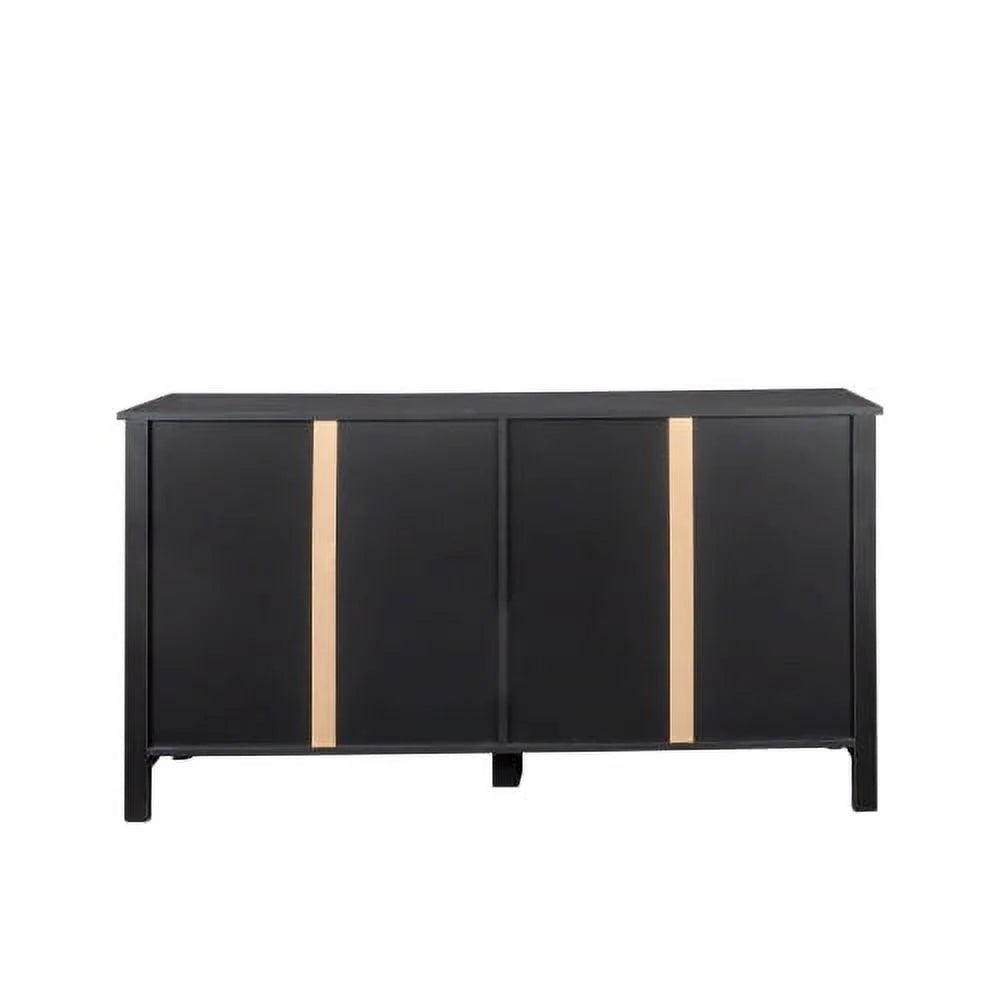 Freestanding Sideboard Cabinet with 4 Doors and 4 Shelves H472