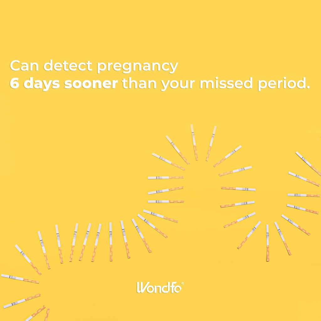 Wondfo Early Result Pregnancy Test Strips - 25 Packs C654