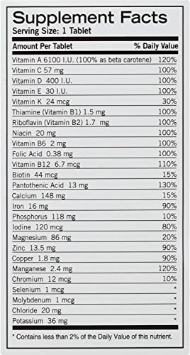 Geritol Complete Tablets 100 Count Y310553