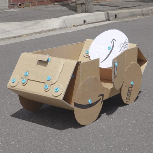 Makedo Starter 036 Cardboard Construction Starter Pack STEM Educational Toy for Kids 36 Piece K17153