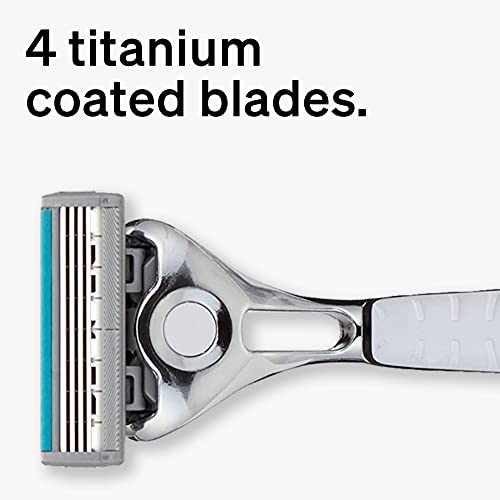 Schick Quattro Titanium Refills, Men’s Razor Refills, 6 Count Z601707
