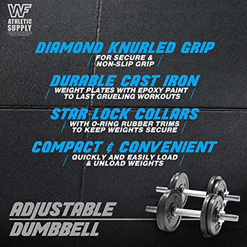 CAPHAUS Adjustable Dumbbells for Home Gym Muscle Building T867