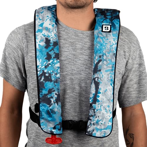 BLUESTORM Cirrus 26 Inflatable Life Jacket PFD for Adults, USCG Approved R7048
