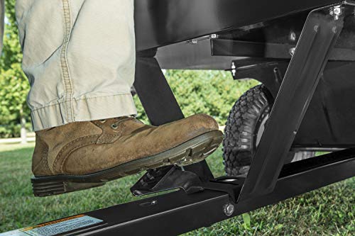 Agri-Fab 52" Lawn Sweeper & 48-Inch Tow Plug Aerator, Black/Orange G417344