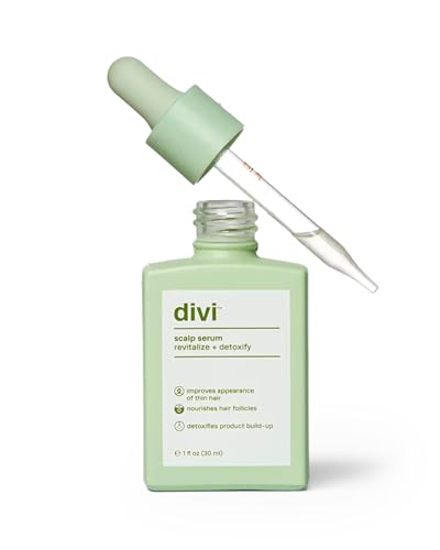 Divi Hair Scalp Serum for Women and Men - Revitalize and Balance Your Scalp - Improves Appearance of Thinning Hair, Nourishes the Scalp and Helps Remove Product and Oil Buildup, 100ml