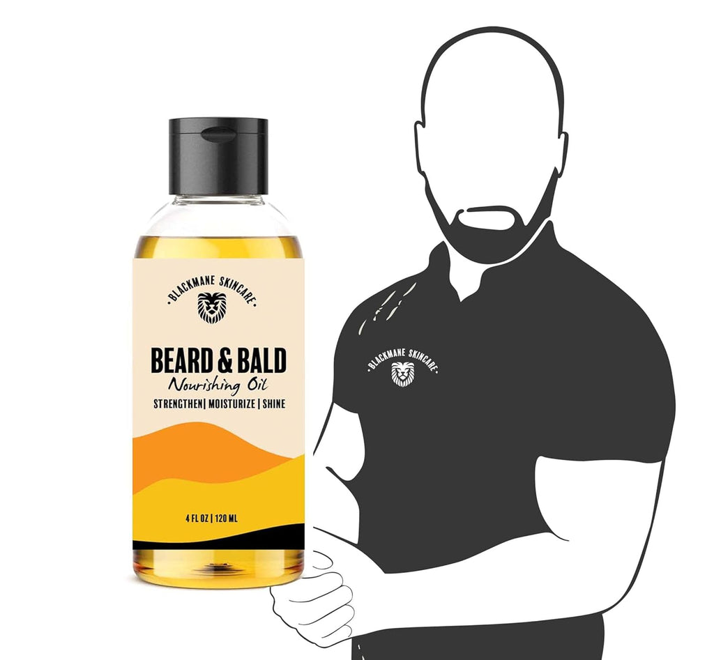 Bald Head Moisturizer for Men with Beard and Head Oil Q6693